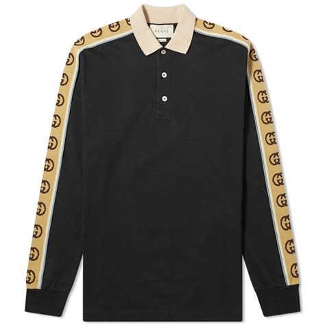 cheap gucci polo t shirt|gucci long sleeve polo shirt.